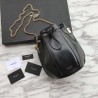 High YSL Saint Laurent Talitha Small Bucket Bag Black