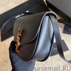 High YSL Saint Laurent Kaia Small Satchel Bag Black