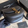 High YSL Saint Laurent Kaia Small Satchel Bag Black