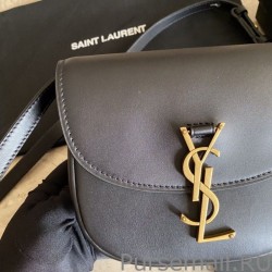High YSL Saint Laurent Kaia Small Satchel Bag Black