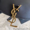 High YSL Saint Laurent Kaia Small Satchel Bag Black