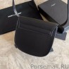 High YSL Saint Laurent Kaia Small Satchel Bag Black