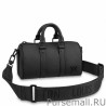 7 Star Keepall XS Bag Black Aerogram Leather M80950