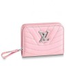 Wholesale Pink New Wave Zipped Compact Wallet M63791