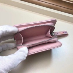 Wholesale Pink New Wave Zipped Compact Wallet M63791