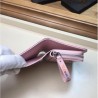 Wholesale Pink New Wave Zipped Compact Wallet M63791