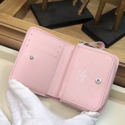 Wholesale Pink New Wave Zipped Compact Wallet M63791