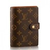 High Quality Small Ring Agenda Cover Monogram Canvas R20005