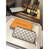 7 Star Zippy Wallet Vertical Damier Coastline N62632