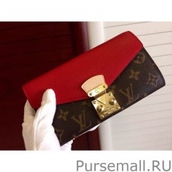 High Quality Monogram Canvas Pallas Wallet M58414