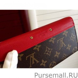 High Quality Monogram Canvas Pallas Wallet M58414