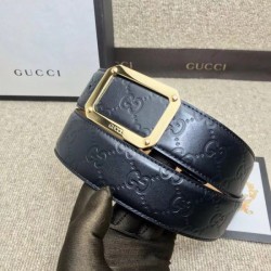 High Quality Signature belt black 403941