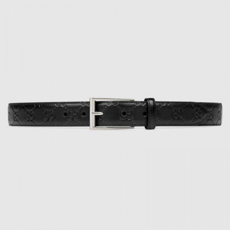 Knockoff Signature belt black 429028