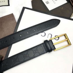 Knockoff Signature belt black 429028