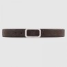 Top Quality Signature belt brown 403941