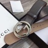 Best Signature belt with G buckle Grey 411924