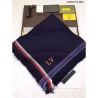 High Blue Double Stripes Square MP1702