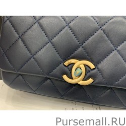 High Quality Entwined Chain Bag AS2388 Blue