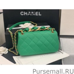 Inspired Entwined Chain Bag AS2388 Green