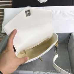 1:1 Mirror Envelope Flap Bag AS0413 Beige