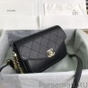 AAA+ Envelope Flap Bag AS0413 Black