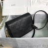 AAA+ Envelope Flap Bag AS0413 Black