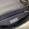 Replicas Flap Bag A8905 Dark Blue