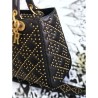 Replica Christian Dior Supple Lady Dior Bag Black