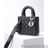 Designer Christian Dior Lady Dior My Abcdior Bag Black