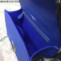 1:1 Mirror Dior Diorama Bag Caviar Leather M989 blue