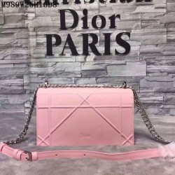 Replica Dior Diorama Bag Caviar Leather M989 Pink