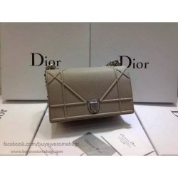 Best Dior Diorama Bag Original Leather CD13S Grey