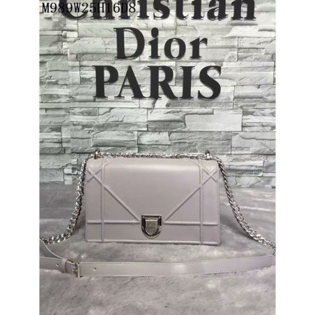 1:1 Mirror Dior Diorama Bag smooth Leather Khaki