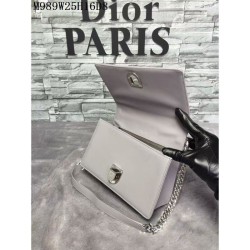 1:1 Mirror Dior Diorama Bag smooth Leather Khaki