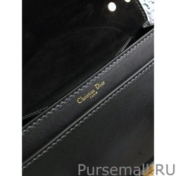 High Quality Dior Diorevolution Flap Bag With Slot Handclasp M8000 Black