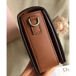 Perfect Dior Diorevolution Flap Bag With Slot Handclasp M8000 Coffee