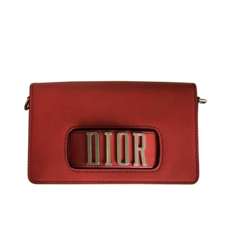 7 Star Dior Diorevolution Flap Bag With Slot Handclasp M8000 Red