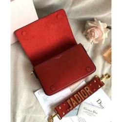 Best Dior Flap Bag With Shoulder Strap M9001 Red