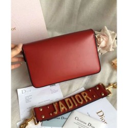 Best Dior Flap Bag With Shoulder Strap M9001 Red