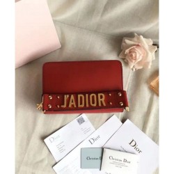 Best Dior Flap Bag With Shoulder Strap M9001 Red