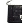AAA+ Dior Diorama Perforated Calfskin Mini Bag Black