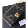 Copy Christian Dior Diorama Flap Bag M0422 Black