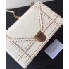 UK Christian Dior Diorama Flap Bag M0422 Cream