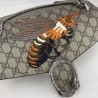 Inspired Dionysus Embroidered Bee Shoulder Bag 400249