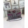 Top Quality Dionysus Embroidered Shoulder Bag 403348 Pink