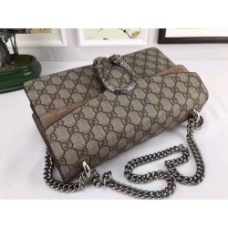 Knockoff Dionysus GG Supreme shoulder bag 400249 Khaki