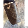 Best Neverfull MM Monogram Canvas M40995 Beige