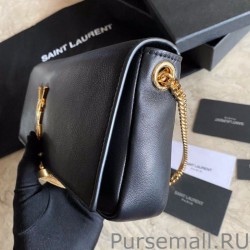 Best YSL Saint Laurent Monogram Kate 99 With Tassel Lambskin Black