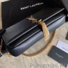 Best YSL Saint Laurent Monogram Kate 99 With Tassel Lambskin Black