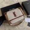 Knockoff YSL Saint Laurent Niki Medium Linen Bag Brown